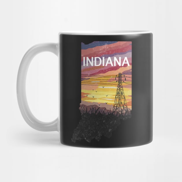 Indiana State Landscape by quirkyandkind